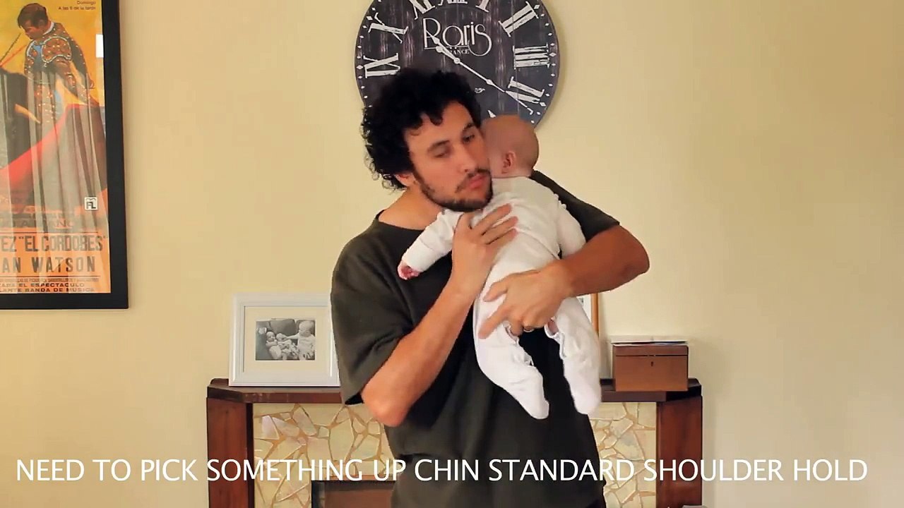 How to hold a baby!!