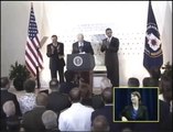 President Barack Obama Thanks the Intelligence Community at CIA Headquarters