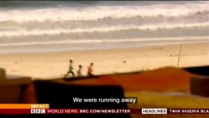 BBC ガザ戦争の子どもたち - 弟を失った Syed君の心の傷