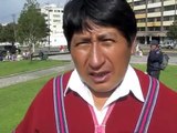 Entrevista con lider del Pueblo Kichwa de Tungurahua