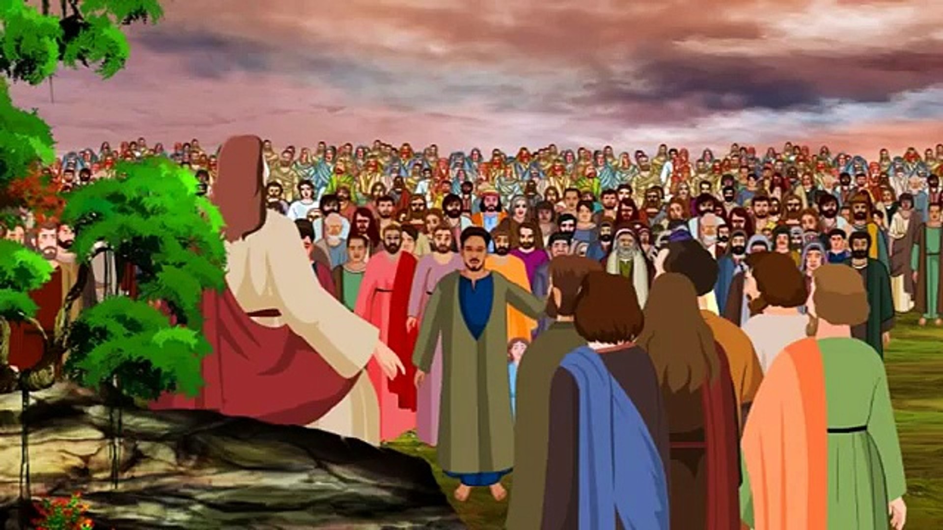 Bible stories for children Jesus Stills the Storm English Cartoon Animation  - video Dailymotion