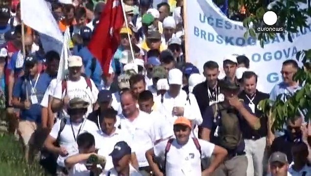 Une marche pour la paix, 20 ans après le massacre de Srebrenica