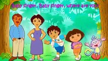 Finger Family Song Dora The Explorer - Nursery Rhymes Kids Songs and Children Songs