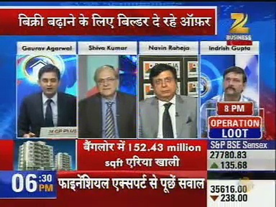 Mr  Navin Raheja ZeeBiz 30-June'15