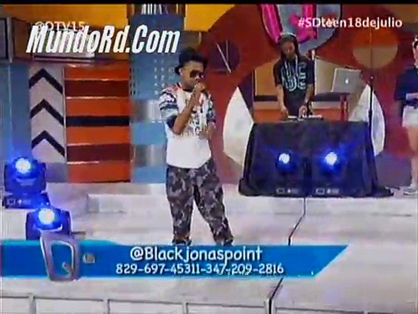 Mini concierto de Black jonas point en su mas reciente visita a QTV (Con lo nuevo)