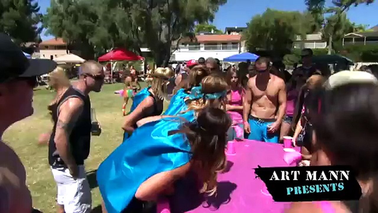 Art Mann Presents... F Cup Sally from the Women's Beer Olympics!