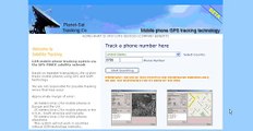 Sat-Gps Satellite Mobile Phone Tracker - Find Out Where He Or She Is Now