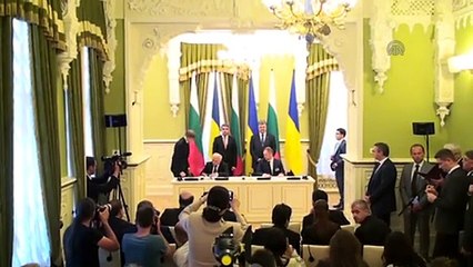 Bulgarian President Rosen Plevneliev in Ukraine