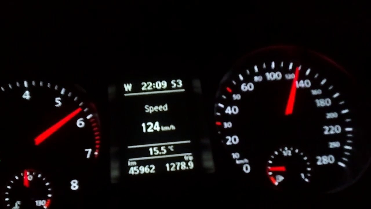 Passat Cc 3 6 Max Speed 269 Km H Video Dailymotion