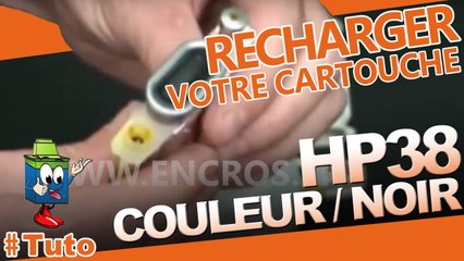 Comment recharger une cartouche HP 38