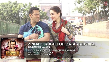 Official 'Zindagi Kuch Toh Bata (Reprise)' | Full HD AUDIO Song | Salman Khan | Bajrangi Bhaijaan | 720p