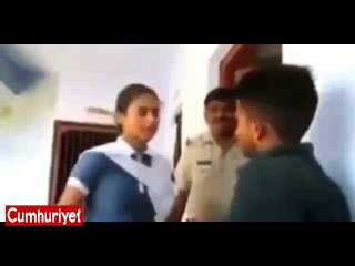 Tacizciye tekme tokat dayak kamerada