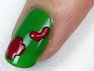 Remembrance Day Poppy Nails
