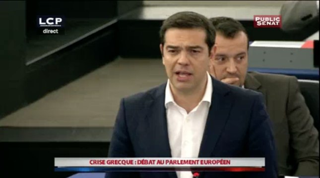 Le discours de Tsipras au Parlement européen en 10 phrases marquantes