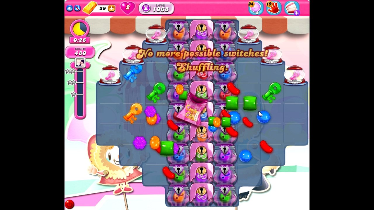 Candy Crush Saga level 1068