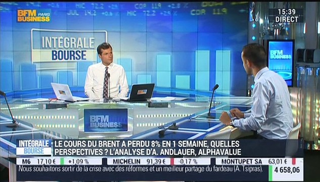 Les cours du pétrole rechutent nettement: Alexandre Andlauer – 08/07