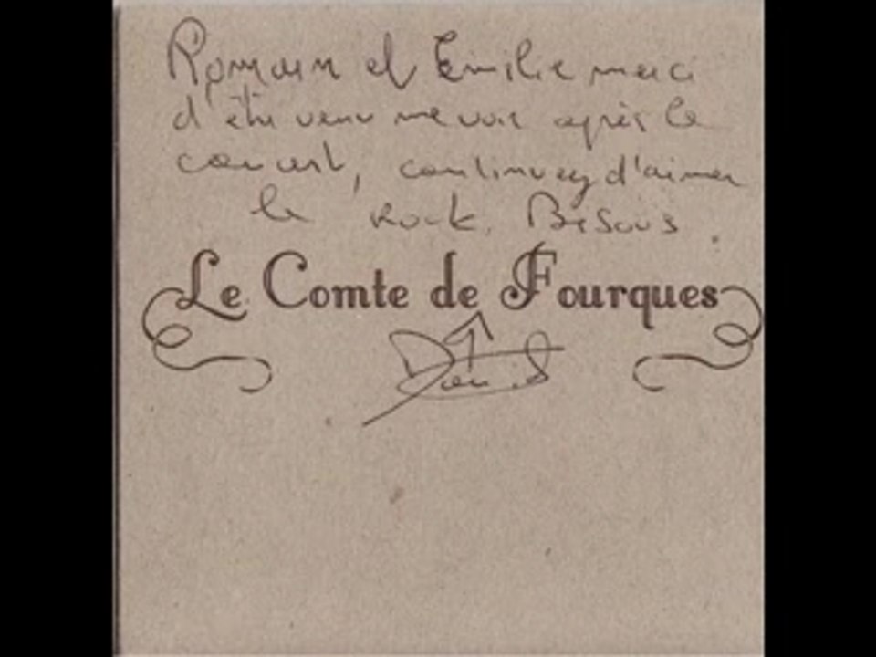 Le comte de Fourques