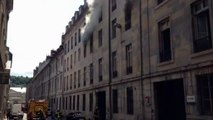 Début d'incendie dans le centre-ville de Besançon