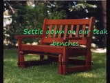 Teak Outdoor Furniture for your garden or patio.wmv
