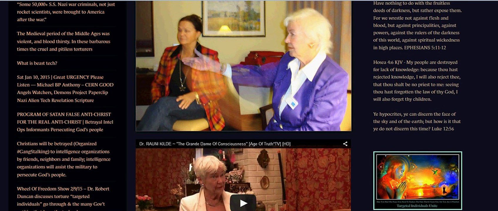 DR. RAUNI KILDE DEAD, POSSIBLY MURDERED WITH DIRECTED ENERGY WEAPONS