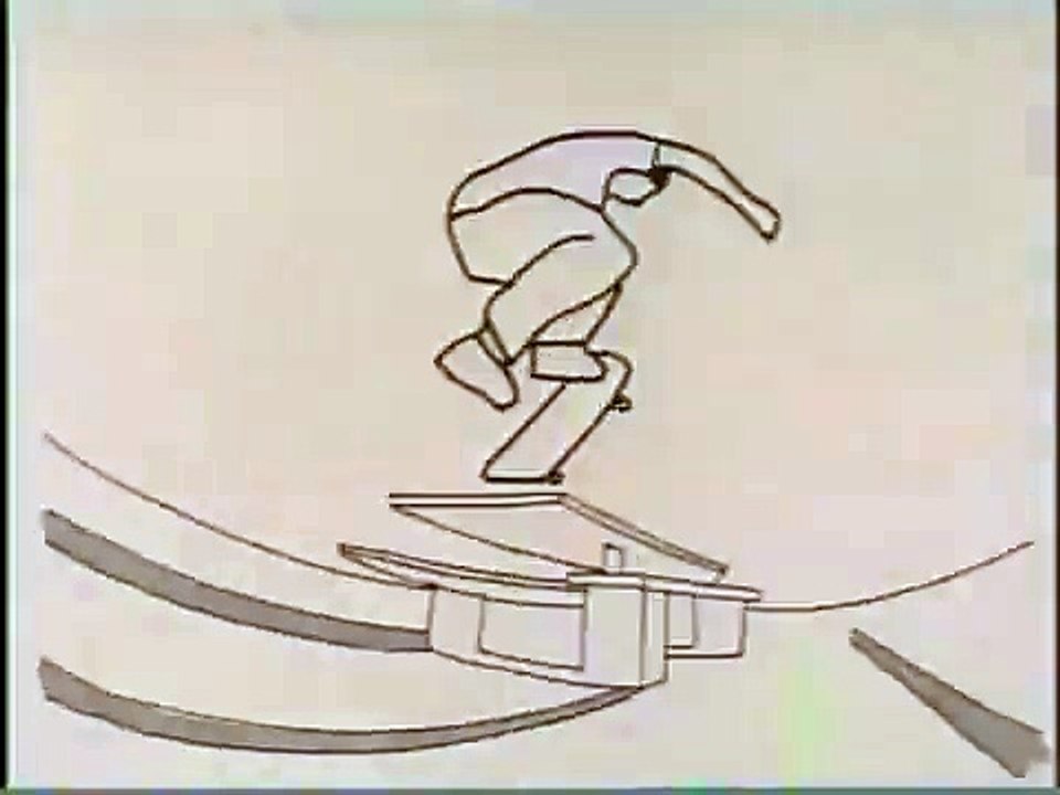 Skateboard Rotoscoping