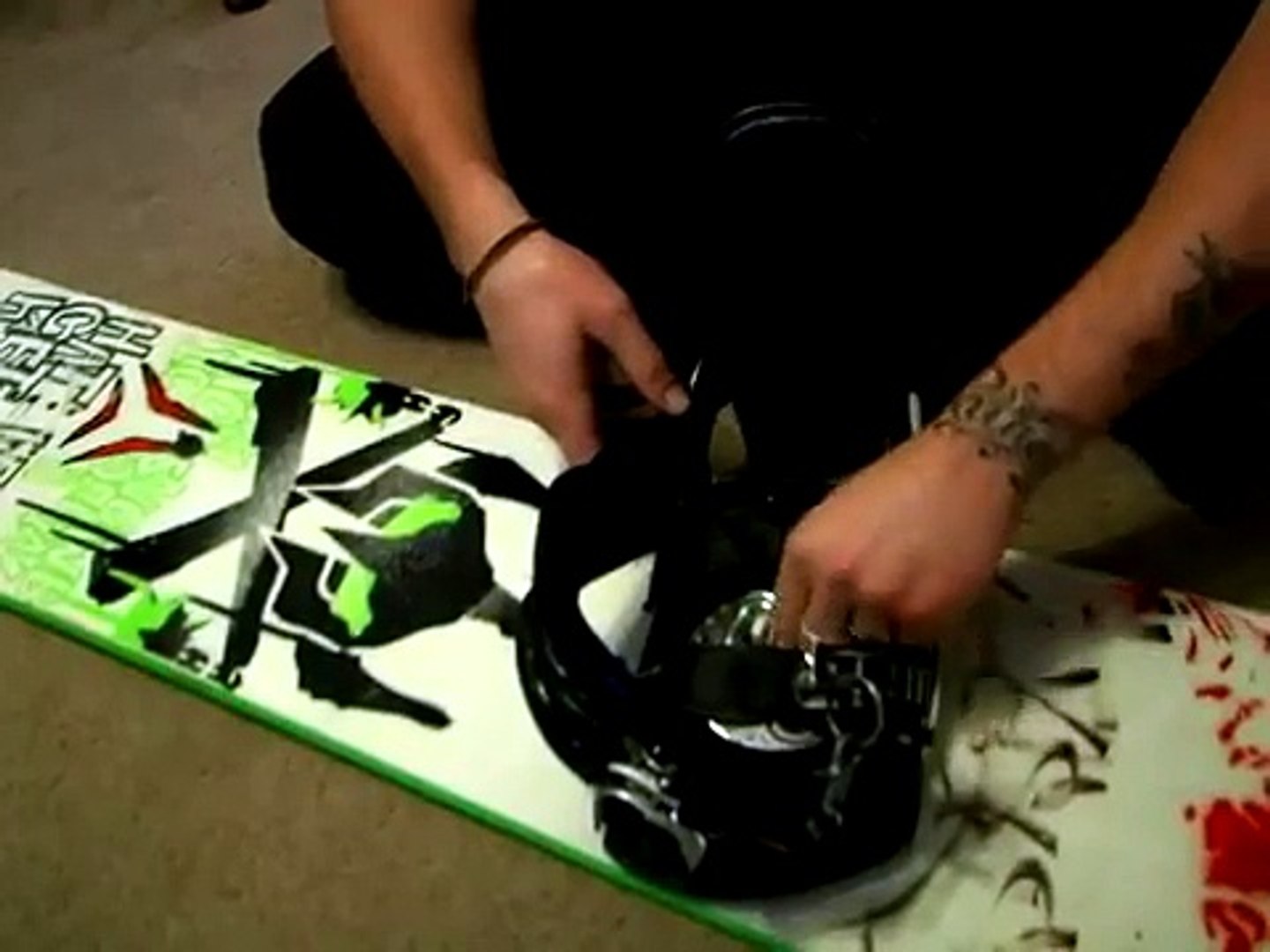 How to Snowboard : How to Setup Bindings in Snowboarding