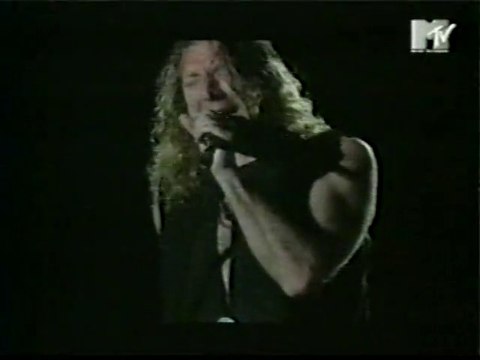 Jimmy Page & Robert Plant - Black Dog - Eurockéennes 1995