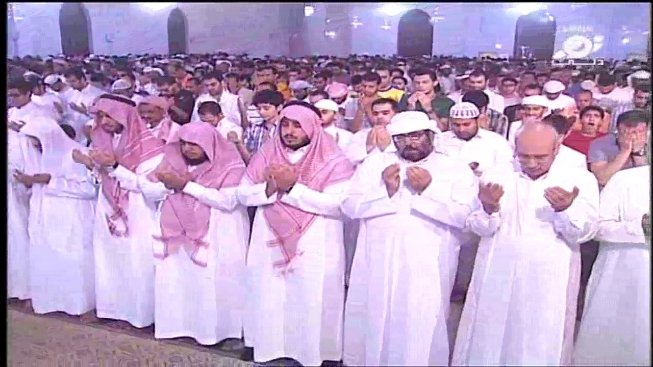 دعاء خاشع للشيخ ياسر الدوسري من الإمارات ليلة 19 رمضان 1435 وفيه الدعاء لغزة