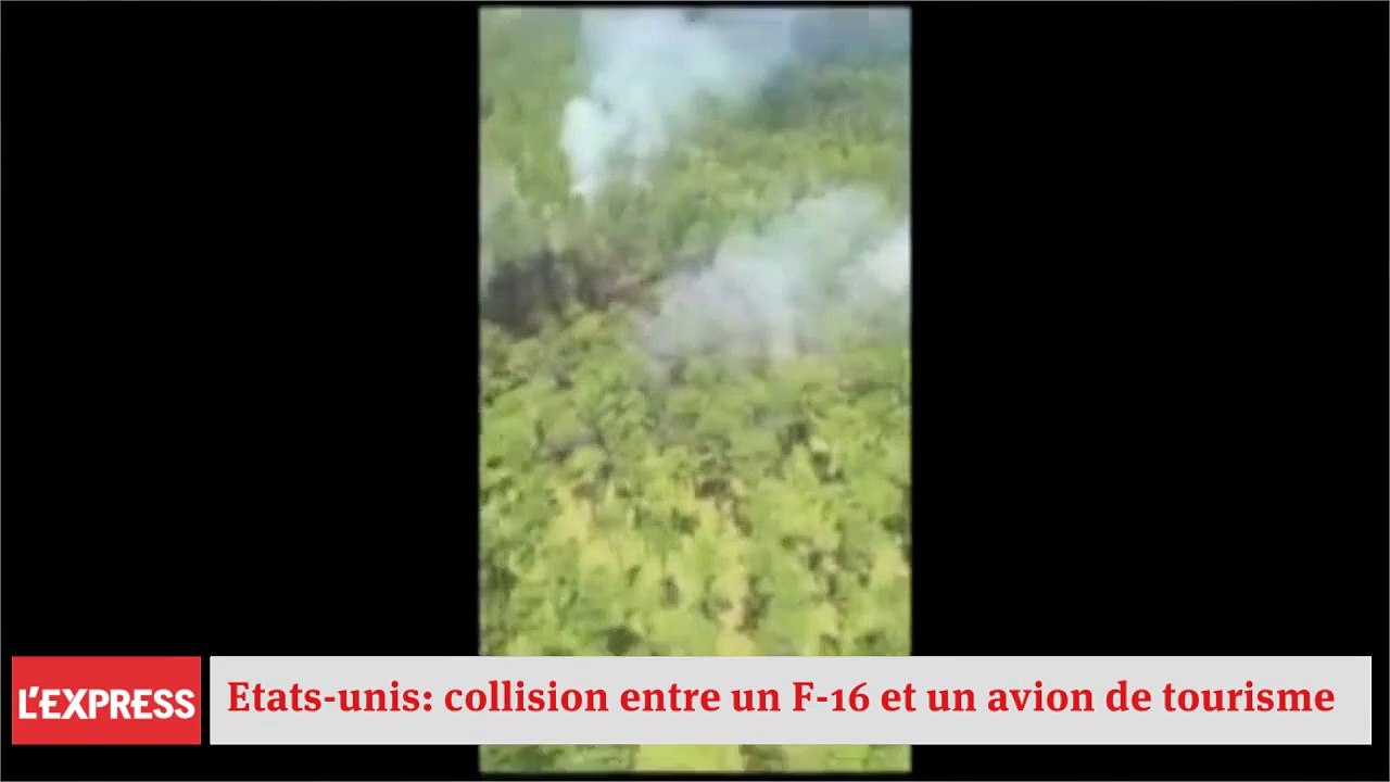 Etats-unis collision entre un F16 et un avion de tourisme