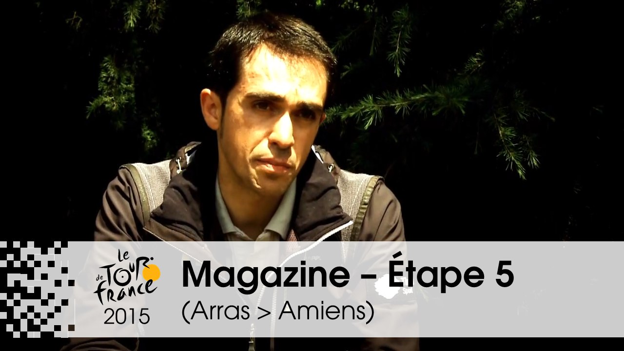 Magazine - Le grand défi de Contador - Étape 5 (Arras Communauté Urbaine > Amiens Métropole) - Tour de France 2015