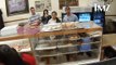 Ariana Grande goes tongue crazy and insults america in a donut shop