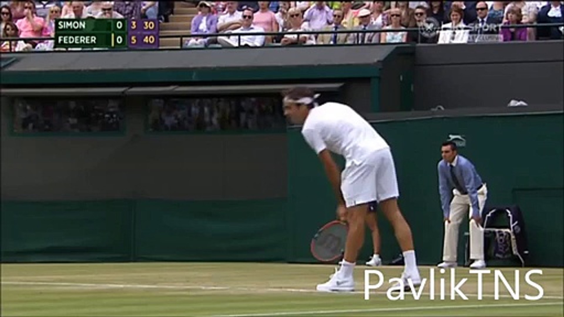 Roger Federer vs Gilles Simon | Highlights Wimbledon 2015 | ateeksheikh -  video Dailymotion