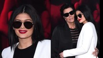 Kylie And Kris Jenner On The Gallows Blood Red Carpet