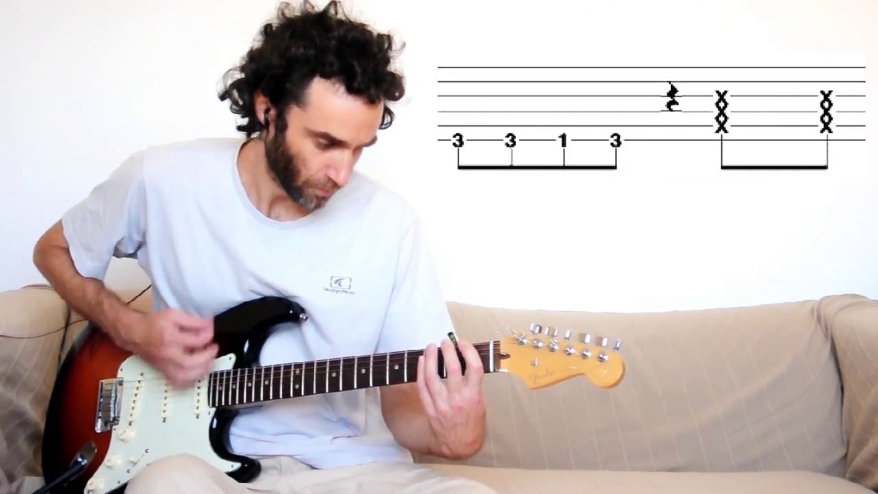 The Black Keys - Gold On The Ceiling - Guitar lesson / cover with tablature