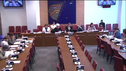 Gisèle Biémouret : présentation du rapport MECSS sur la dette des hôpitaux.