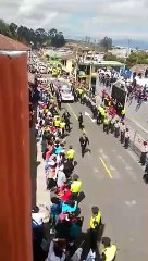 Así fue la llegada del papa Francisco a El Quinche