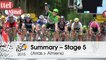 Summary - Stage 5 (Arras Communauté Urbaine > Amiens Métropole) - Tour de France 2015