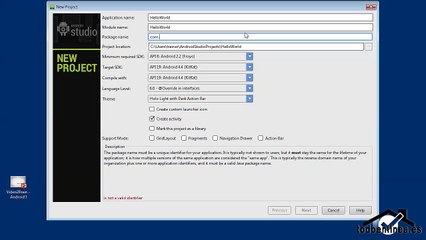 01.05 Proyecto Android HelloWorld