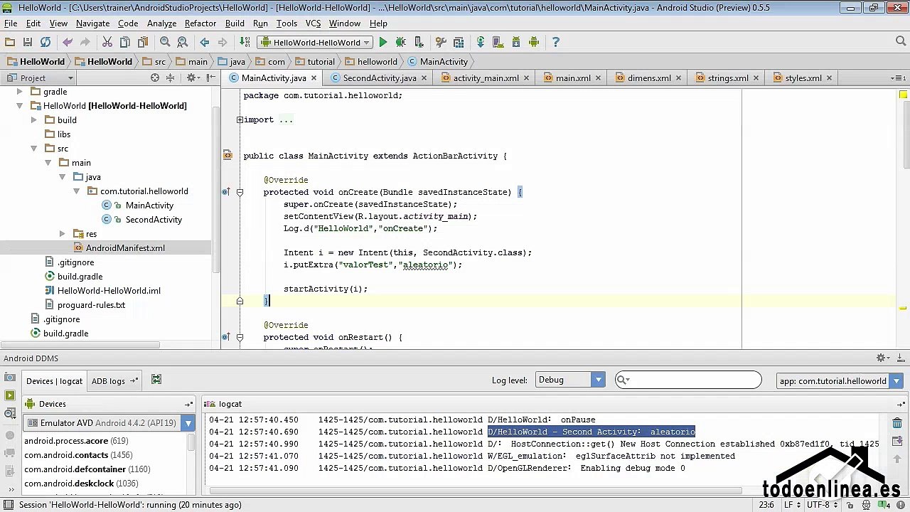 02.04 Content providers en Android