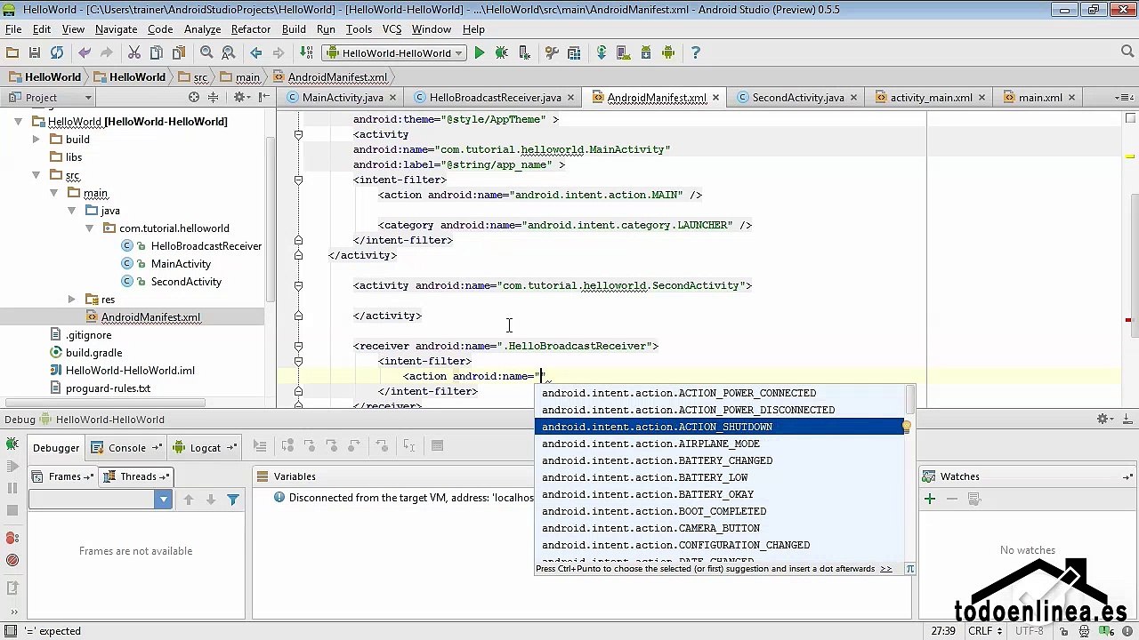 02.06 BroadCast receiver