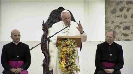 El papa insta a los religiosos a no caer en el "alzheimer espiritual"