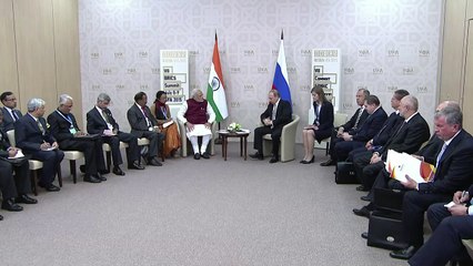 Putin recebe líderes emergentes