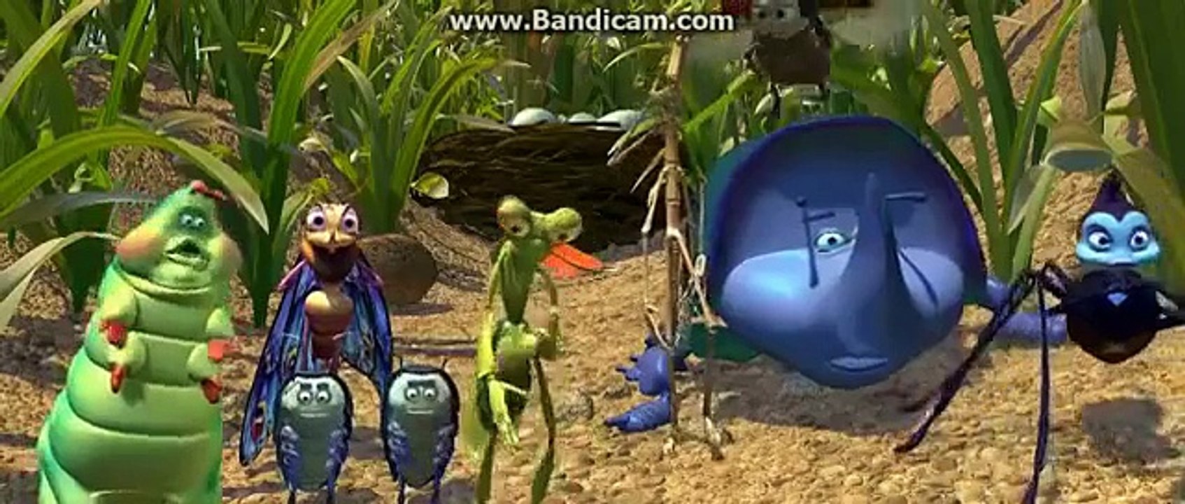 A Bug's Life Bird Attack