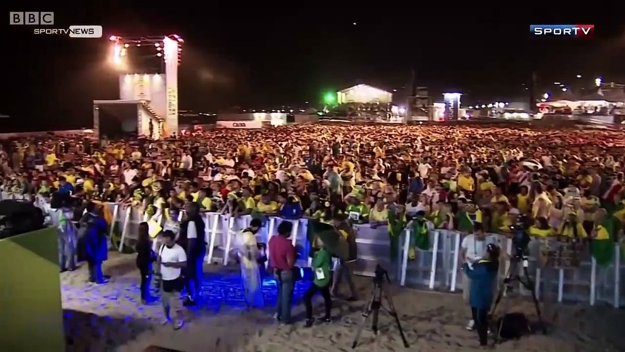 هكذا كان رد فعل البرازيليين بعد أن شاهدوا أقسى هزيمة في تاريخهم