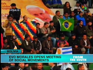 Bolivia: Morales Opens World Meeting of Social Movements