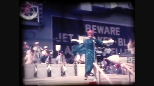 Bob Hope Show VietNam Dec 1965 USS Ticonderoga CVA-14