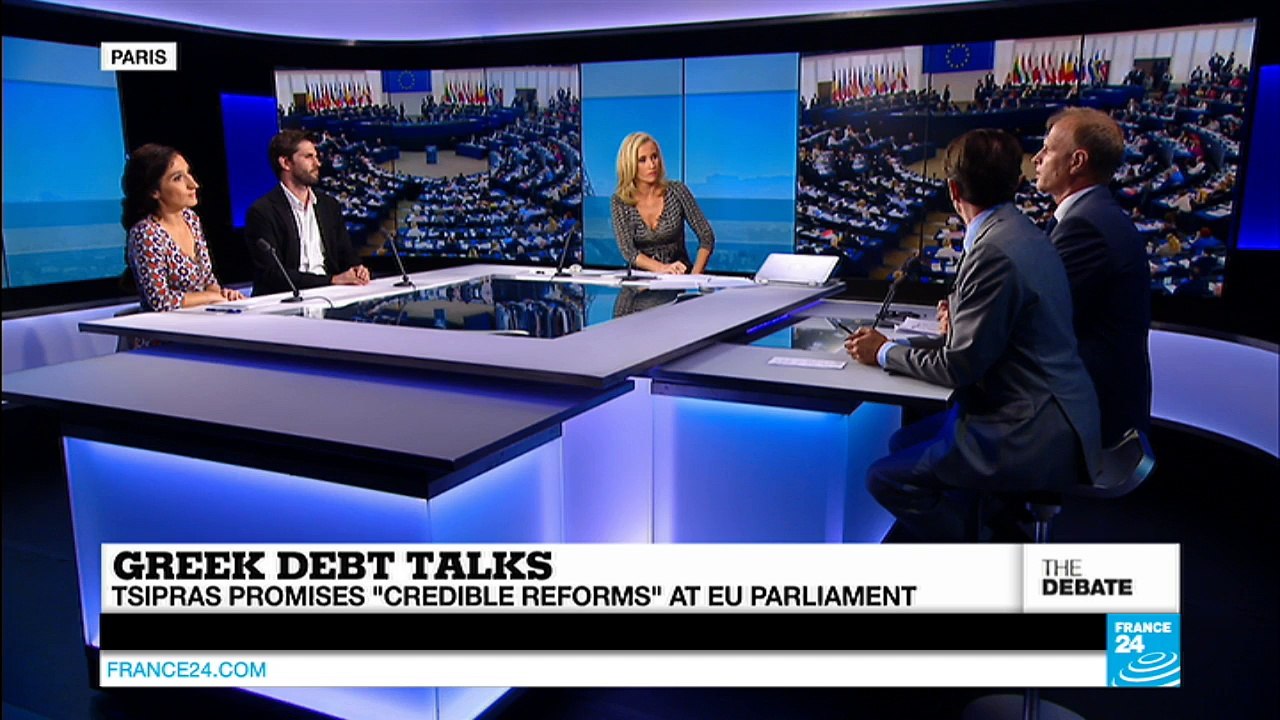 Greek debt talks: Tsipras promises 'credible reforms' at EU parliament (part 2)