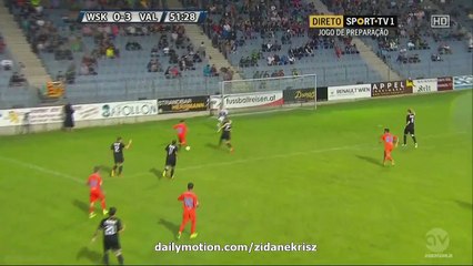 0-4 Santi Mina Goal - Wiener SK vs Valencia 08.07.2015