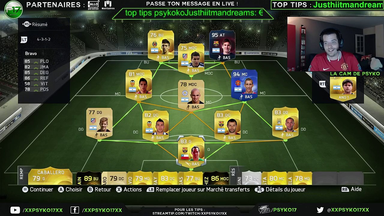 FIFA psyko in the game (REPLAY)