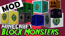 Minecraft BOSSES Block Monsters Mod Showcase by NikNikamTV